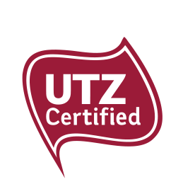 Naše kávy majú certifikát UTZ